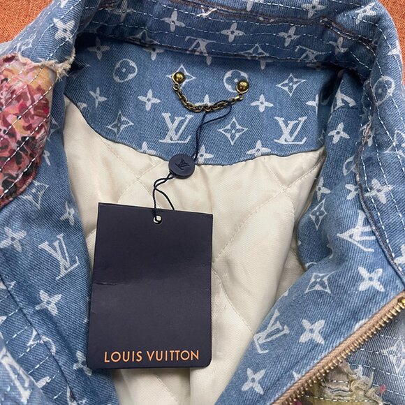 Louis Vuitton Men's Distressed Denim Jacket - Picture 6 of 14